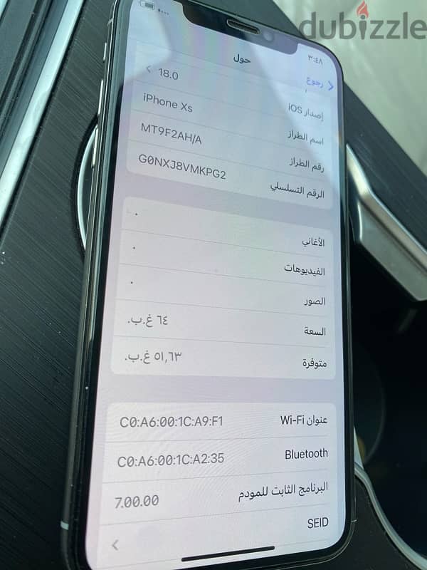 Iphone xs 64 gb clean 100% 4