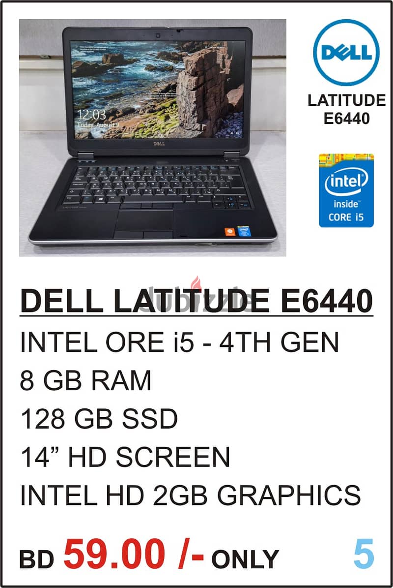 Special Offer DELL Core i3, i5, i7 Laptop Available Very Lowest Price 5