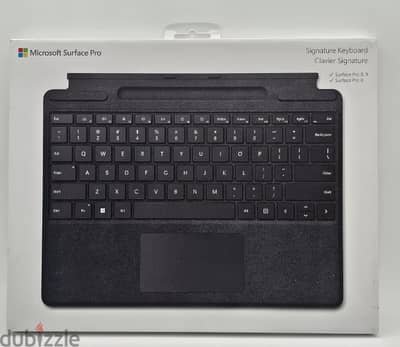 Microsoft Surface Pro 8, 9, X Signature Keyboard - Black