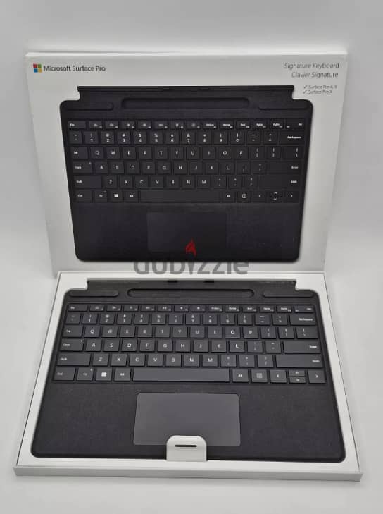 Microsoft Surface Pro 8, 9, X Signature Keyboard - Black 1