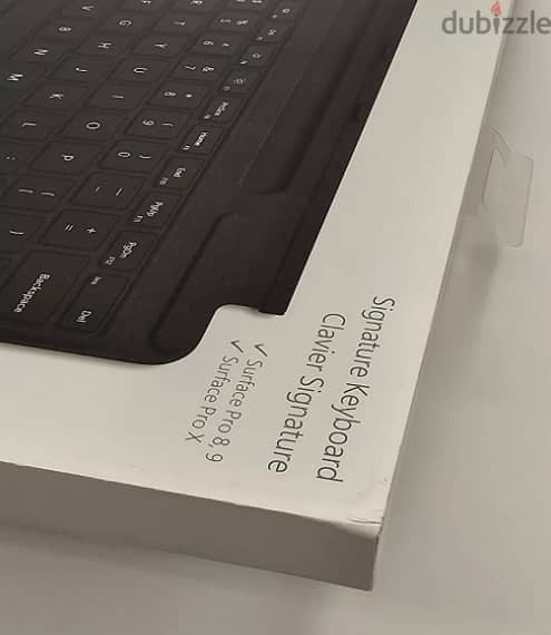 Microsoft Surface Pro 8, 9, X Signature Keyboard - Black 2