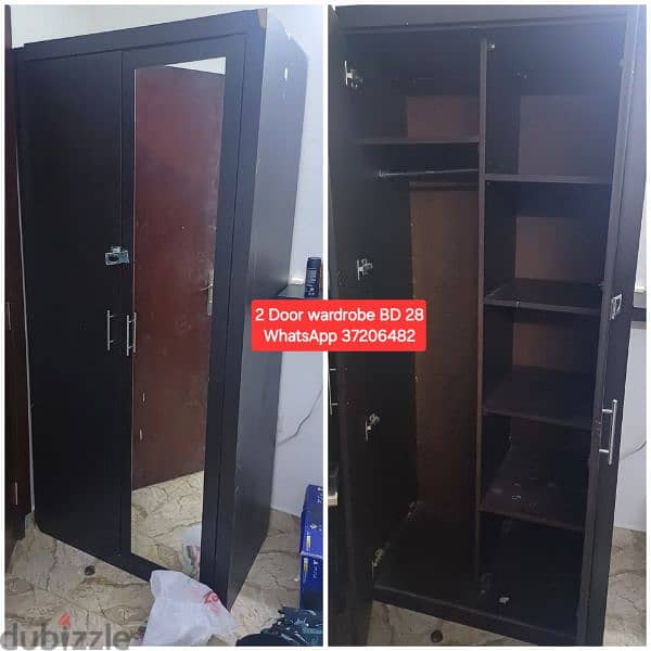 Wardrobe 2 Door and other items for sale with Delivery 11