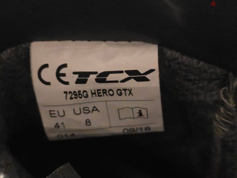 TCX Goretex Motorbike boots Size 41 1