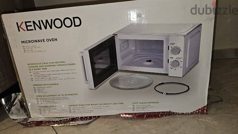 Brand new unpacked Microwave,market price: 33bd/ selling price:20 bd 2