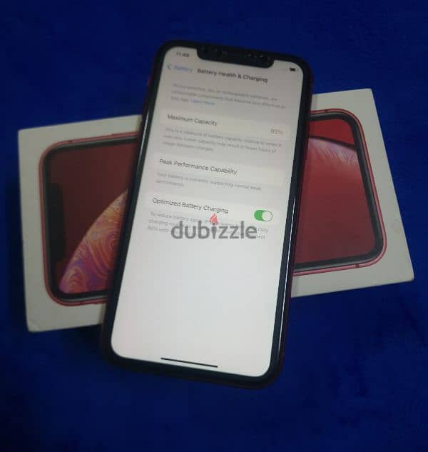 iPhone xr 64gb battery 95 all original box charge have 2