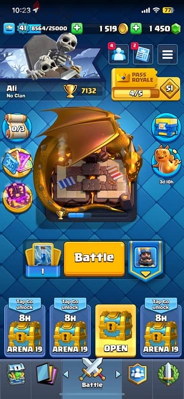 clash royale + clash of clans account for sale