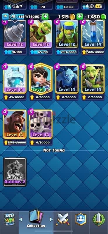 clash royale + clash of clans account for sale 1