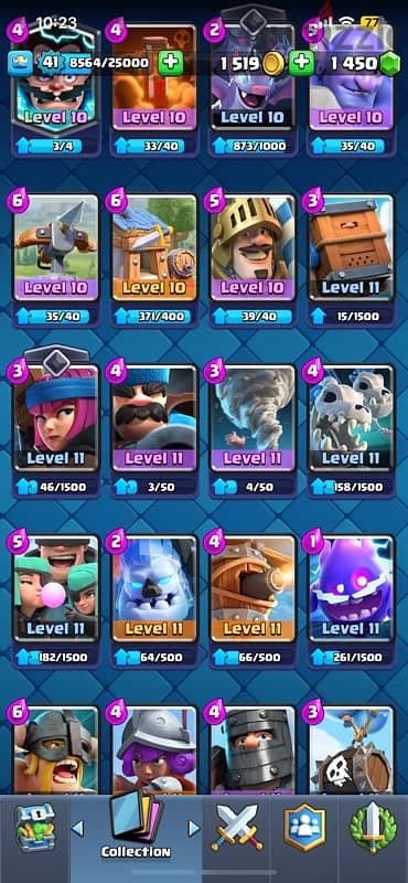 clash royale + clash of clans account for sale 3