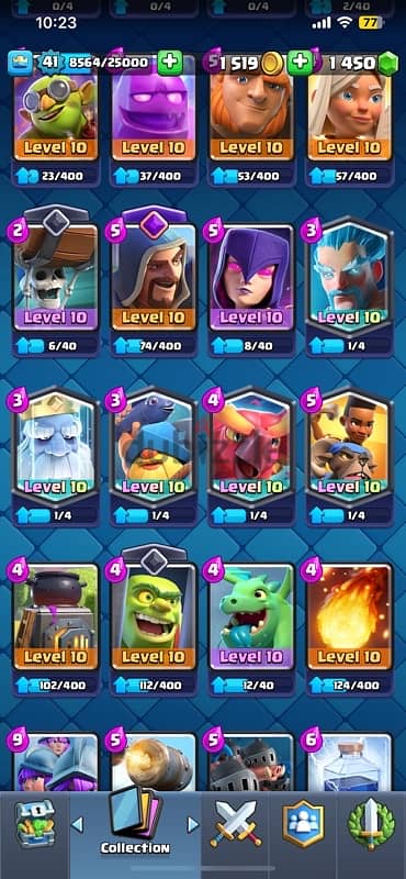 clash royale + clash of clans account for sale 5