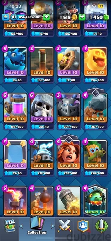 clash royale + clash of clans account for sale 6