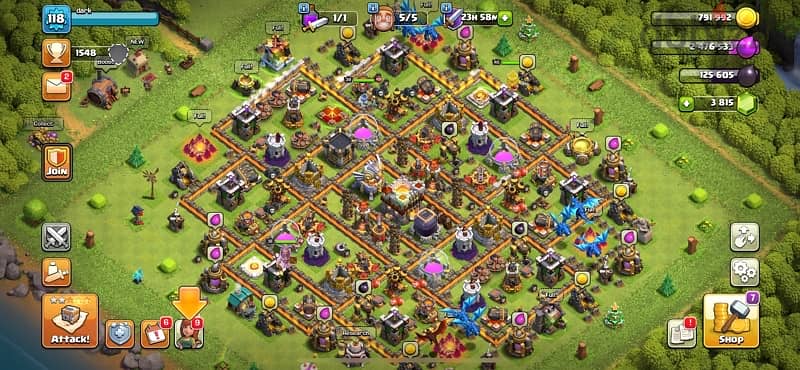 clash royale + clash of clans account for sale 9