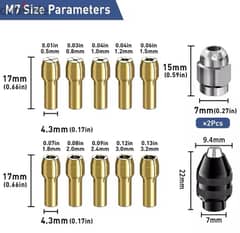 Drill Keyless Chuck Shank Rotary Tool