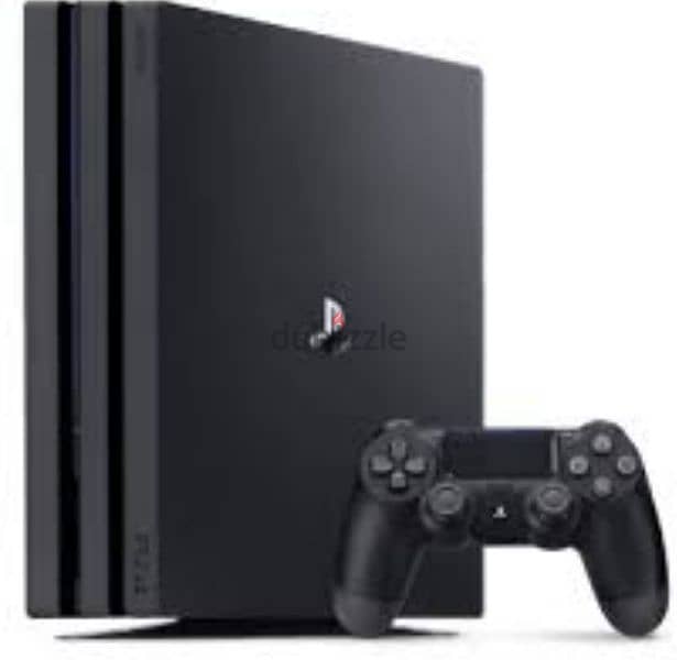 PS4 pro 4games and 2 controller 0