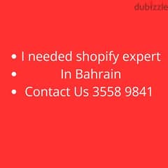 I need shopify expert 0