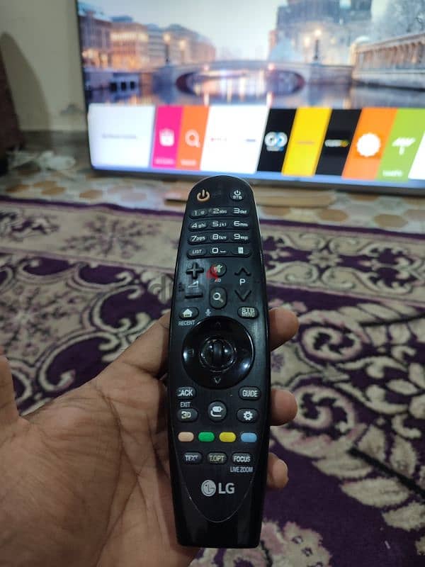 LG 55 inch 4k smart tv with magic remote, built in receiver 2