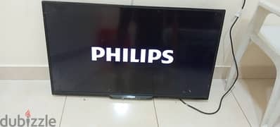 40”PHILIPS TV. AND ORININAL SAMSUNG IKON REMOTE