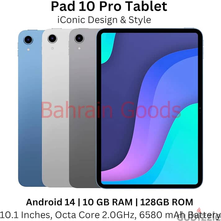 G-Tab | Pad 10 Pro Tablet | 10 GB RAM 2