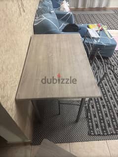 Table With 2 chair in good Condition for sale