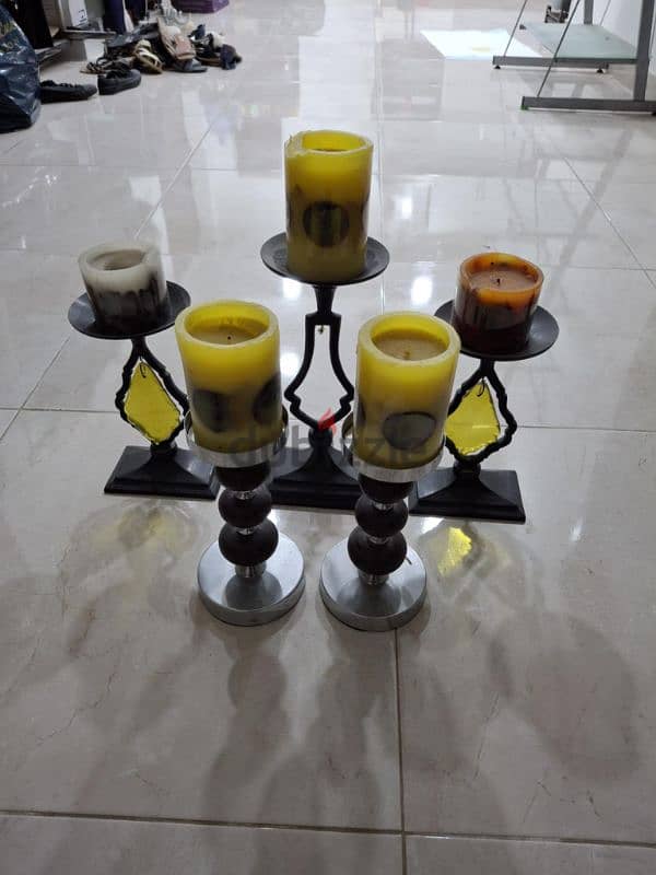 Candle  Holder with Scented Candle for all 3