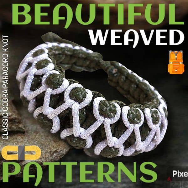 PARACORD WEAVED STYLISH BRACELET 4