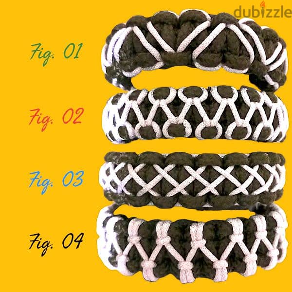 PARACORD WEAVED STYLISH BRACELET 7