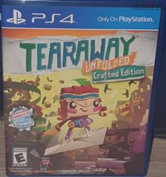 Tearaway Unfolded PS4 North American version