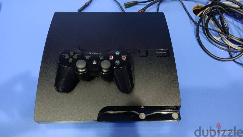 PS3 Slim with 1 controller for sale. 2