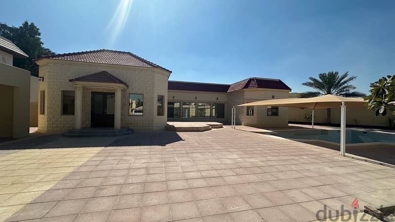 For rent Semi furnished villa in hamad town 0