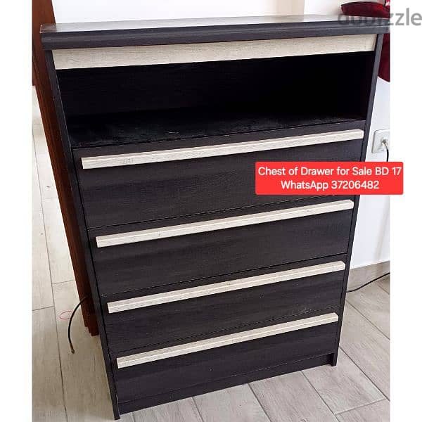 Strong 4 Door wardrobe and other items for sale with Delivery 5