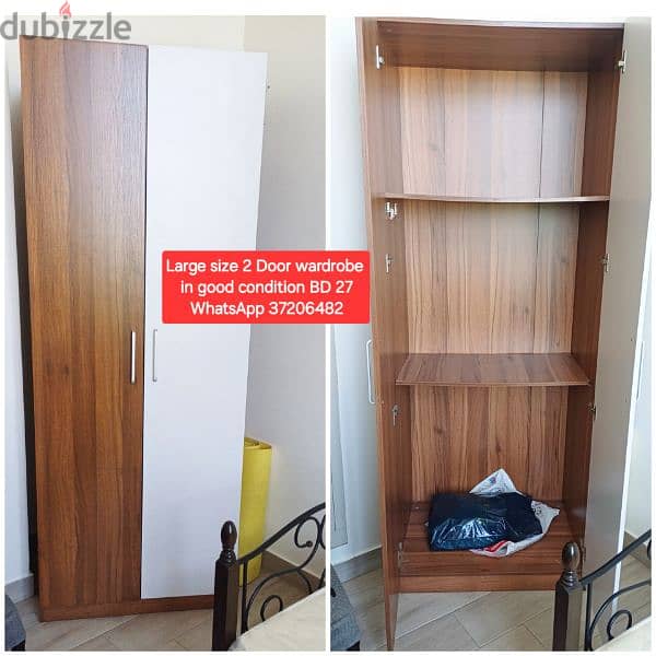 Strong 4 Door wardrobe and other items for sale with Delivery 6