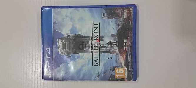 Star Wars BATTLEFRONT 1 CD for Ps4 Only