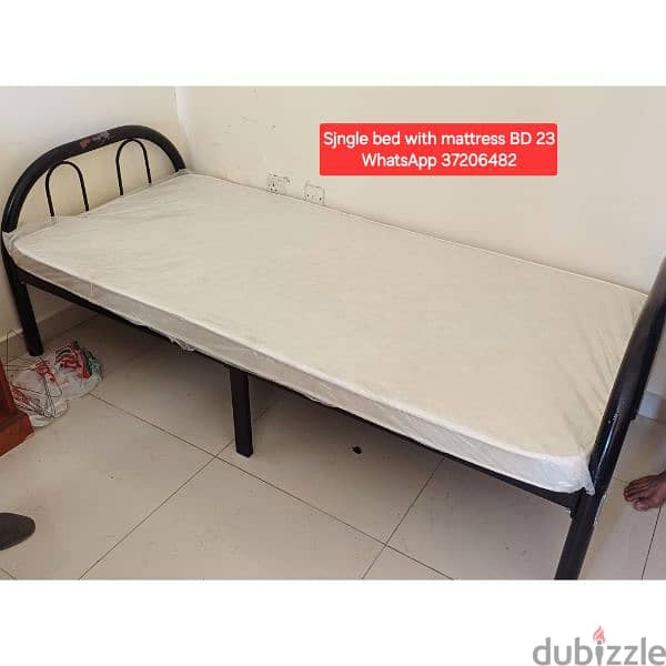 Glass tv table with breacket and other items for sale with Delivery 5