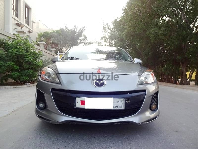 Mazda 3 1.6 L 2013 Silver Full Option Well Maintained Urgent Sale 1