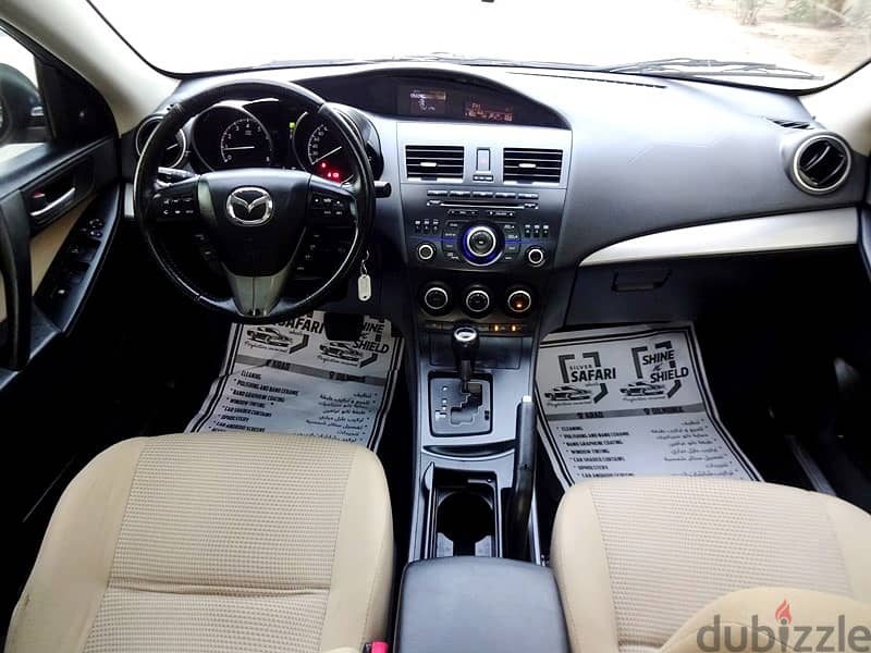 Mazda 3 1.6 L 2013 Silver Full Option Well Maintained Urgent Sale 8