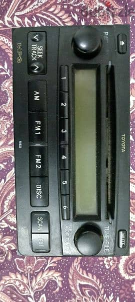 Toyota Yaris Car CD player 4