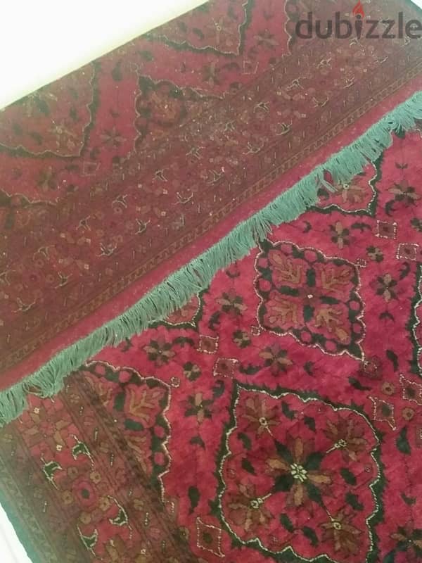 RED AFGHANI CARPET 1