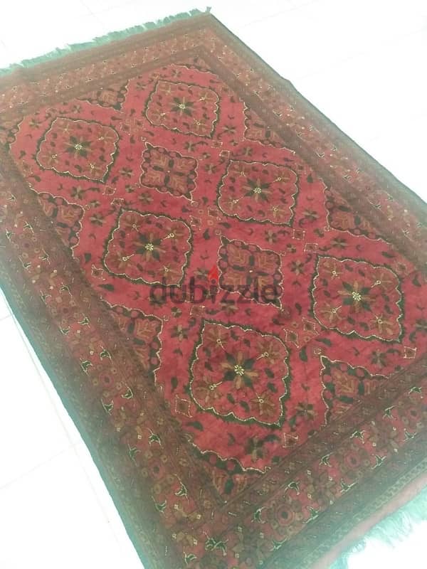 RED AFGHANI CARPET 3