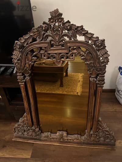 Wooden Mirror