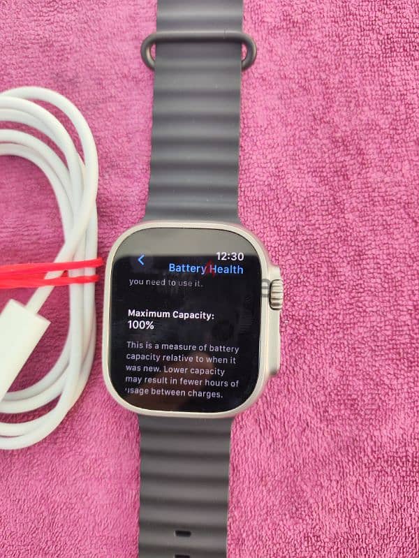 Apple Watch Ultra 2  used 100% Battery health 100% fresh 2