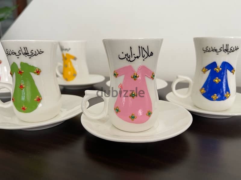 Tea & arabic coffee cups 2