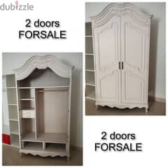 2 door cupboard for sale good condition