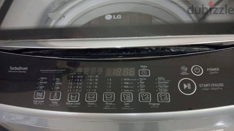 LG washing machine , 10 kg 2