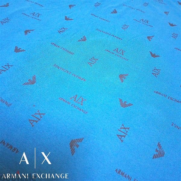 FULL SLEEVE BLUE T SHIRT ARMANI EXCHANGE 3