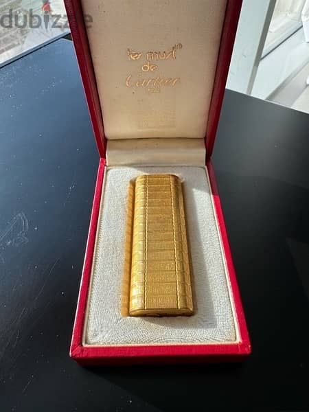 18k vintage Cartier lighter 0