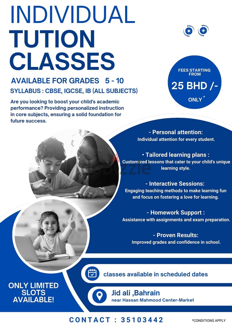 Tuition Classes for Grades 5 to 10 0