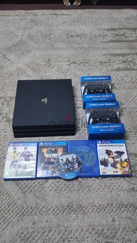 ps4 pro 1T 2 controller copy 5 game 0