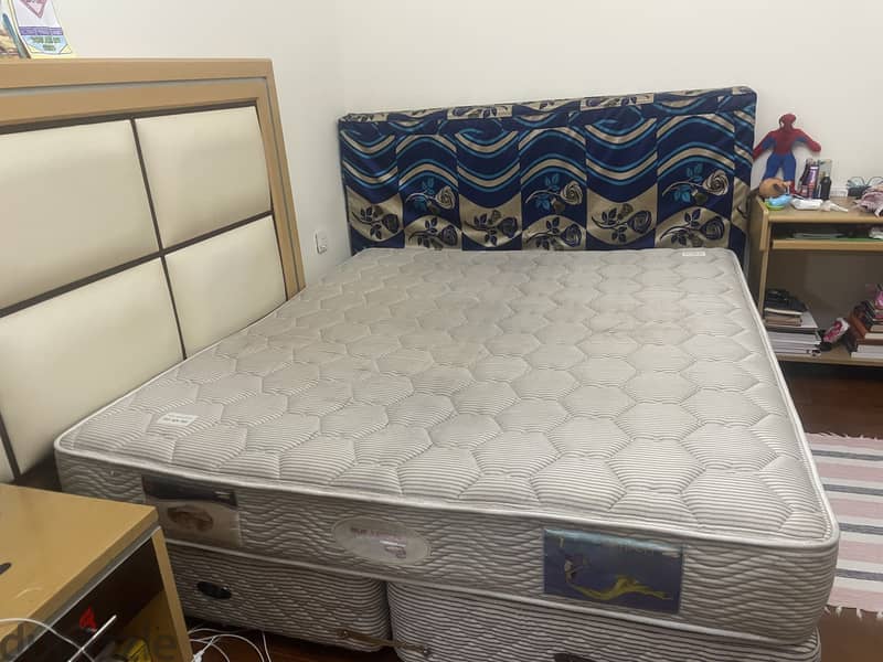 Raha Bed with mattress 2