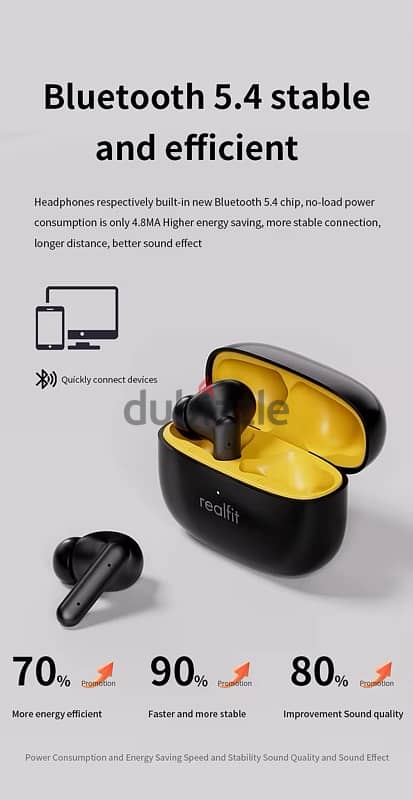 Realfit F3 ANC Earbuds: Hi-Fi Stereo, Superb Bass, ENC for Calls 7