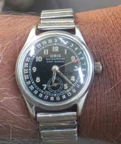 vintage oris watch pointer date 0