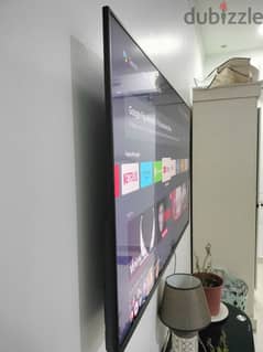 50 Inches Sony Bravia Smart TV with beautiful Glass TV table free 0